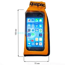 Водонепроницаемый чехол Aquapac 034 - Mini Stormproof Phone Case (Orange)