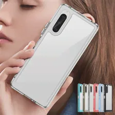 Для Sony Xperia 10 V Чехол Sony Xperia 10 V Capas Акриловый Силиконовый С Прозрачной Каймой Противоударный TPU Для Чехлов Sony Xperia 10 V