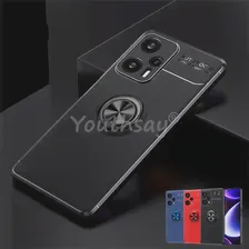 Для Xiaomi POCO F5 Чехол Держатель Силиконовый чехол POCO F5 Pro Чехол Броня Противоударный защитный кольцевой чехол POCO F5 Чехол