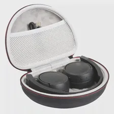 Чехол кейс для полноразмерных наушников JBL 520BT, 500BT, T450BT белая подкладка черный, белый