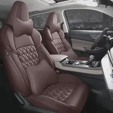 Изготовленные на заказ чехлы для автокресел Changan CS55 PLUS 2022 2023 с подголовником Автомобильная подушка для шеи Защитный чехол для сиденья Автоаксессуары