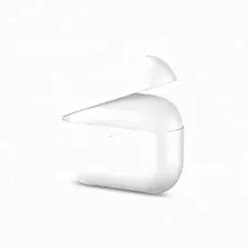 Чехол силиконовый для наушников Apple AirPods Pro (Белый)