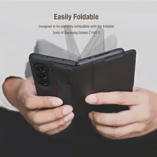 Для Samsung Galaxy Z Fold 5 чехол NILLKIN Aoge кожаный чехол с S-Pen карманом роскошные кожаные подставки для Z Fold 5 задняя крышка (art.: 3920c25a78a34)