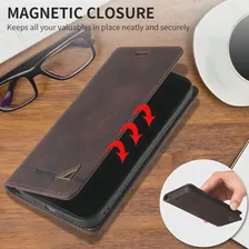 🛍 Роскошный кожаный чехол для Samsung M32 M 23, с защитой от кражи, 360 Защитный чехол-книжка Samsung Galaxy M12 M23 M 32 22 12, флип-чехол
