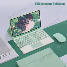 Чехол-клавиатура для Samsung Tab S8 S7 Plus FE S6 Lite A7 A8 Funda Чехол для Samsung Tab S6 Lite