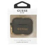 Чехол для наушников Guess Silicone case для AirPods Pro (GUACAPSILGLLP) светло-розовый