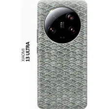 Силиконовый чехол Металлический лист на Xiaomi 13 Ultra / Сяоми 13 Ультра серый, белый