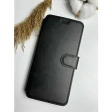Чехол книжка для Huawei Nova Y70, Huawei Nova Y71 (Хуавей Нова У70, Ю70/ Нова У71, Ю71) c хлястиком/ flip чехол с функцией подставки черный