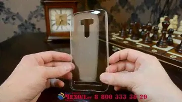 Панель-крышка-накладка из прочного пластика для ASUS Zenfone Selfie ZD551KL 5.5" прозрачная