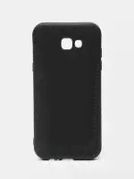 Samsung Galaxy A7 2017 A720 Силиконовый чёрный чехол, Самсунг галакси а7 а720