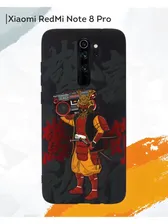 Силиконовый чехол Аниме на Xiaomi Redmi Note 8 Pro Сяоми Редми Ноут 8 Про рисунки Япония Мобилиус.