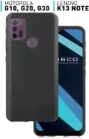 Матовый силиконовый чехол ROSCO для Lenovo K13 Note (Леново К 13 Ноут), черный