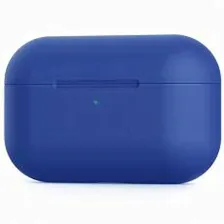 Чехол силиконовый для наушников Apple AirPods Pro (Синий)