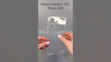 Прозрачный чехол бампер TPU для Xiaomi Redmi 13C, Poco C65 - Мобильные Штучки.