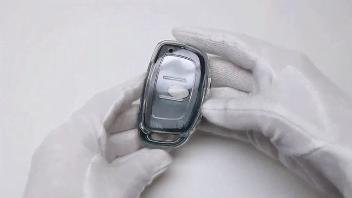 Чехол на ключ Hyundai силиконовый зеленый
