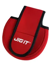 Чехол Jig It неопреновый для катушки красный