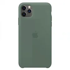 Силиконовый чехол для Айфон 11 Pro Max (Зеленый)