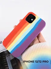 Чехол айфон 12 силиконовый Чехол на айфон 12 с рисунком поп ит Чехол iphone 12 pro с защитой камеры