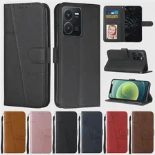 Для VIVO Y35 Чехол-книжка с Откидной крышкой-кошелек для Coque Vivo Y 35 2022 Чехол Для телефона VIVO Y22 Y 22S Y55 Y75 5G Y33S Y21 Защитный Чехол