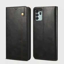 🛍 Роскошный кожаный чехол Reno 6 Z Reno7, чехол для телефона OPPO Reno 6 Pro, чехол Reno6 Lite 7 6Z 7Z, чехол-книжка