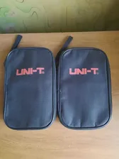 🛍 Сумка для цифрового мультиметра UNI-T, черный Жесткий Чехол, водонепроницаемая ударопрочная сумка для хранения с сетчатым карманом для защиты