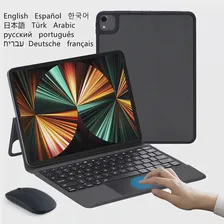 2022 Новый Чехол-клавиатура для iPad Pro 11 2021 2020 Магнитный Смарт-чехол для iPad Pro 2021 11 A2301 A2459 Чехол-клавиатура Русский