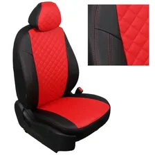 Чехол на KIA SOUL 2009- красный (шт)