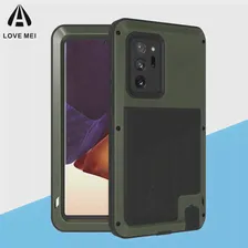 Love Mei Caes Для Samsung Galaxy S21 Ultra S9 S10 S20 Plus Металлический Алюминиевый Противоударный Чехол Для Samsung Note 10 Armor Чехол Для Телефона
