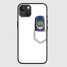 Чехол для iPhone 13 Нокиа 3310 в стиле 90х