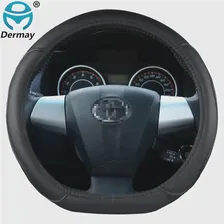 🛍 DERMAY чехол рулевого колеса автомобиля искусственная кожа для Toyota Wish автомобильные аксессуары интерьер Быстрая доставка