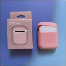 Чехол на AirPods 2 Розовый / AirPods 2 чехол Розовый / Силиконовый чехол AirPods
