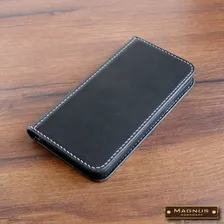 Чехол - книжка для смартфона из натуральной кожи без застежки