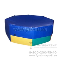 Чехол-накидка на полукруглый бассейн д. 200 см.
