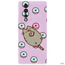 Силиконовый чехол Pusheen Magic на Honor 80 / Хонор 80