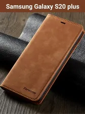 Чехол книжка с карманами для карт на Samsung Galaxy S20 plus, Samsung S 20, Самсунг с20 плюс INVOY.