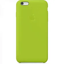 Силиконовый чехол для iPhone 6 Plus зелёный