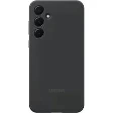 Чехол Samsung Silicone Case для Galaxy A35 Black