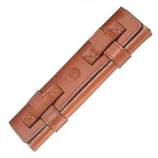 Чехол для бритвы с застежками Boker, коричневая кожа