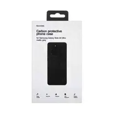 Чехол защитный Barn&Hollis для Samsung Galaxy Note 20 Ultra, карбон, матовый, серый