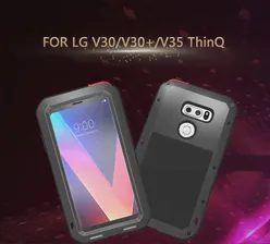 Новый Мощный чехол Для LG V30/V30 +/V30 Plus/V30 ThinQ Сверхмощные Противоударные Металлические Бронированные Чехлы Для телефонов
