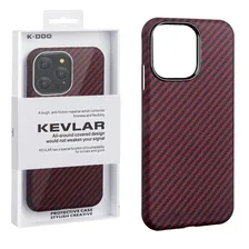 Чехол iPhone 13 Pro Kevlar Red
