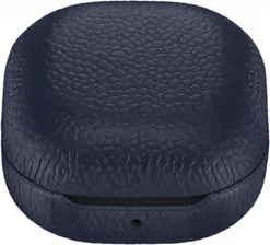 Чехол Samsung для футляра наушников Galaxy Buds Pro, кожа / полиуретан, тёмно-синий Чехол Samsung для футляра наушников Galaxy Buds Pro, кожа / полиуретан, тёмно-синий