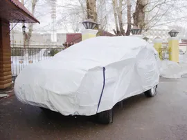 Тент чехол для автомобиля АНТИГРАД для Volkswagen Polo Sedan Защитные-тенты