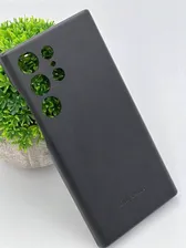 Кожаный чехол / Leather case / для Samsung Galaxy S23 ULTRA / Самсунг Галакси С 23 УЛЬТРА / SM-S918B - с защитой камер