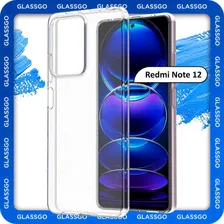 Чехол силиконовый прозрачный, накладка на Xiaomi Redmi Note 12 на Редми Нот 12