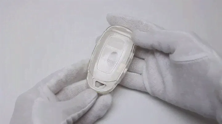 Силиконовый чехол на ключ Hyundai белый