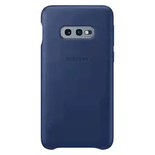 Чехол Samsung Leather Cover Galaxy S10e (Синий)