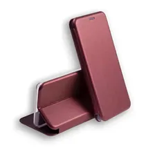 Чехол-книжка для Xiaomi Poco M6 PRO 4G/Redmi Note 13PRO 4G (бордо)