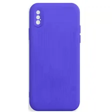 Чехол iPhone XS Max Silicone WS (без лого), ярко-синий