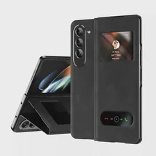 Со скользящим окошком, кожаный чехол для Samsung Galaxy Z Fold 5, чехол Galaxy Z Fold 4, чехол 3 2